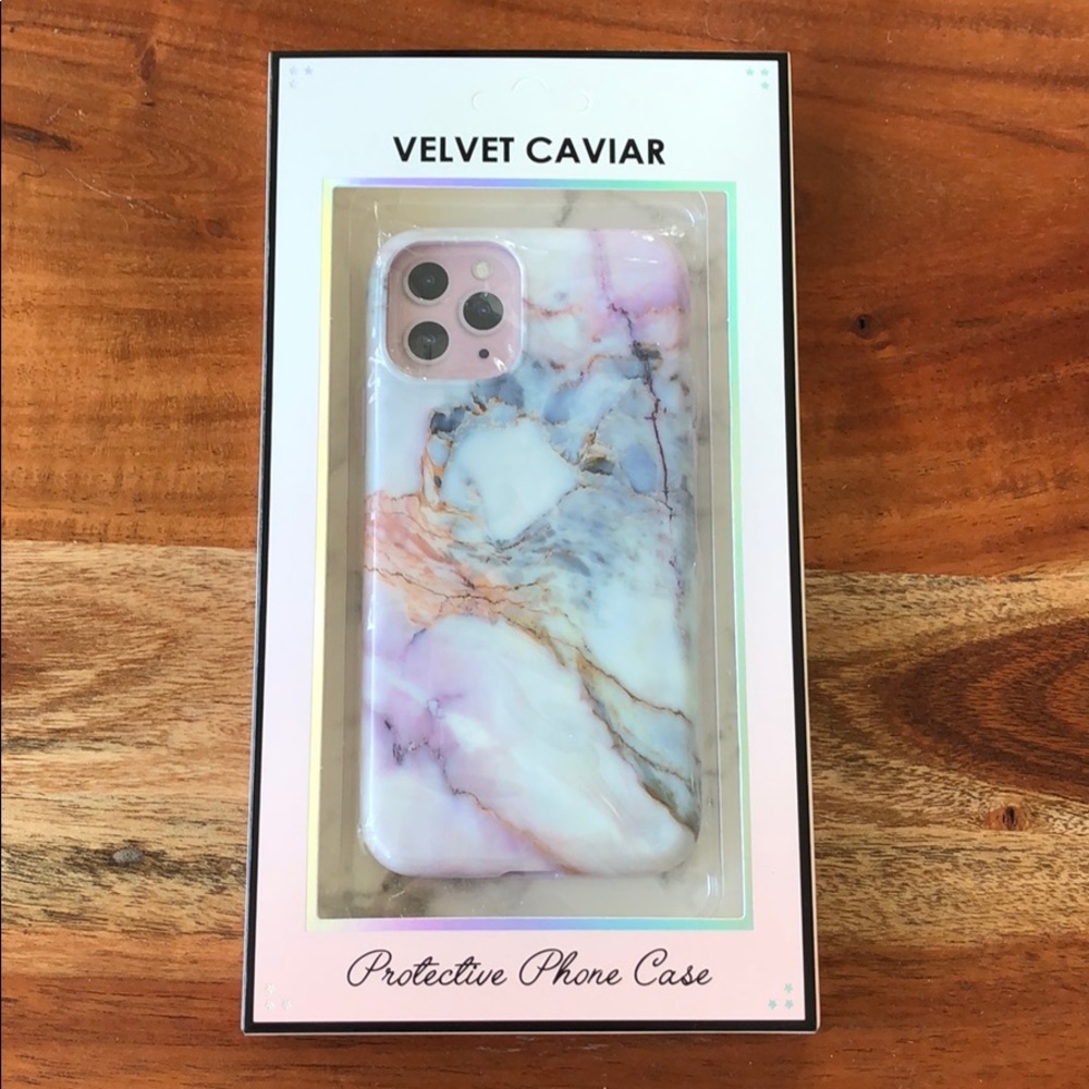 Velvet Caviar Violet Sky Marble iPhone 11 Pro